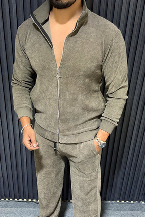 SUPER COZY TRACKSUIT - CEMENT - SET OF 4 PCS ( M L XL XXL ) x Rs.1295