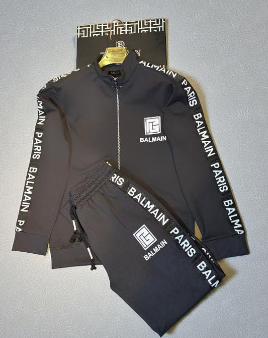 BAL NAIM Premium Tracksuit- Black- SET OF 4 PCS ( M L XL XXL ) x Rs.1395