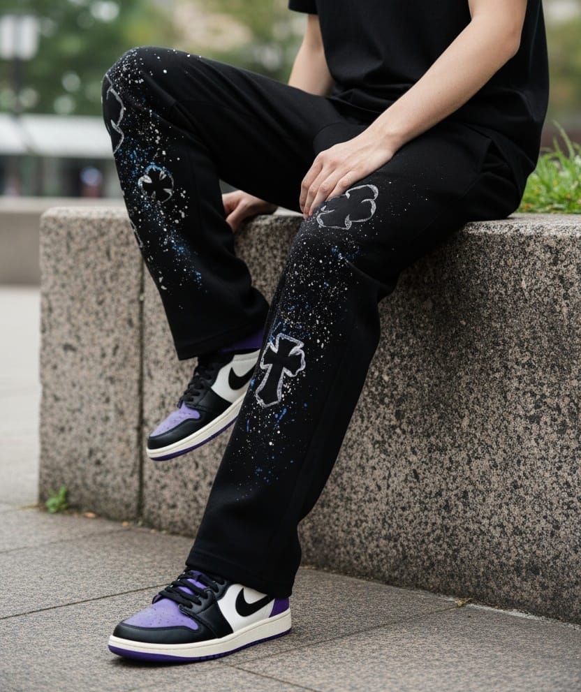 CHROMEHEART TRACKPANT - SET OF 4 PCS ( M L XL XXL ) x Rs.995