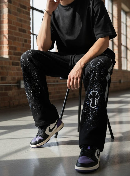 CHROMEHEART TRACKPANT - SET OF 4 PCS ( M L XL XXL ) x Rs.995