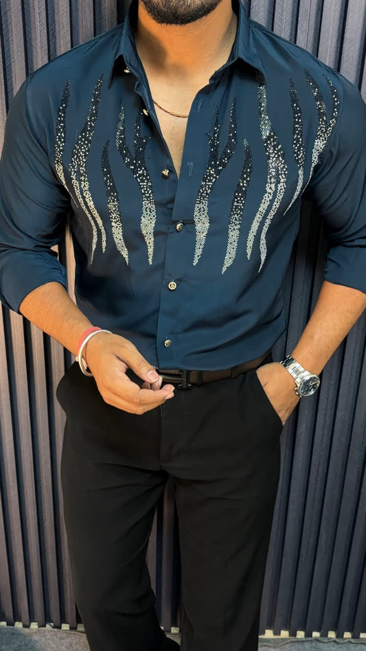 DOUBLE STONE SHADED JAPANESE SHIRT - SET OF 24 PCS ( M L XL XXL ) x Rs. 795
