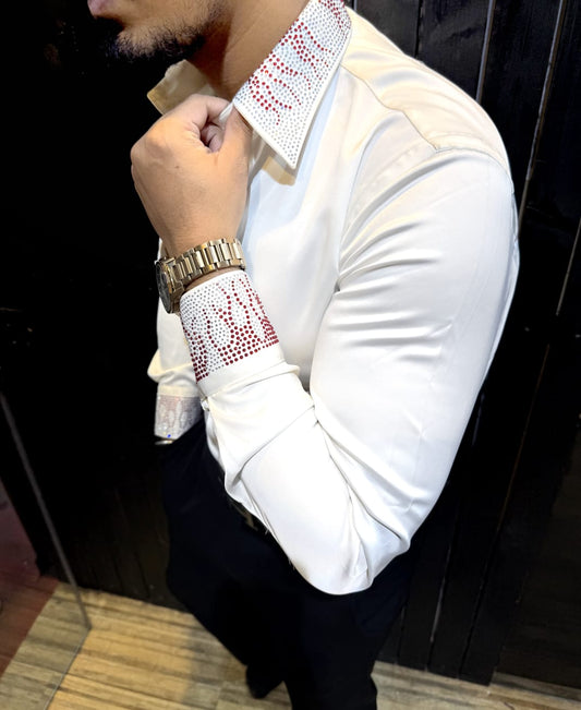 COLLAR STONE SHIRT- SET OF 8 PCS ( M L XL XXL ) x Rs.995