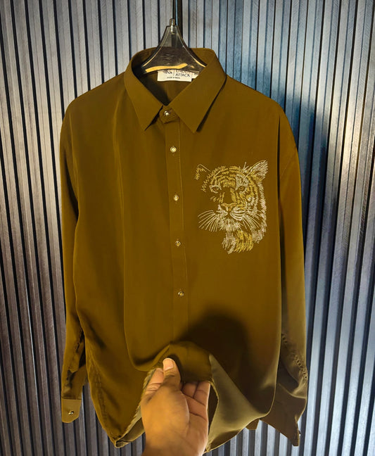 KING DIAMOND WORK SHIRT- SET OF 16 PCS ( M L XL XXL ) x Rs. 650