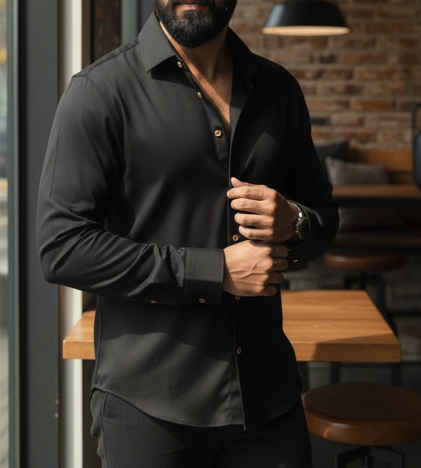 HEAVY JAPANESE SOLID SHIRT- SET OF 8PCS ( M L XL XXL ) x Rs. 695