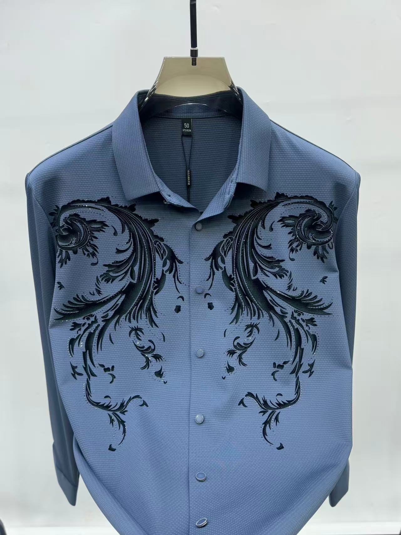 SYDNEY STICHLESS SHIRT- SET OF 8 PCS ( M L XL XXL ) x Rs. 1195