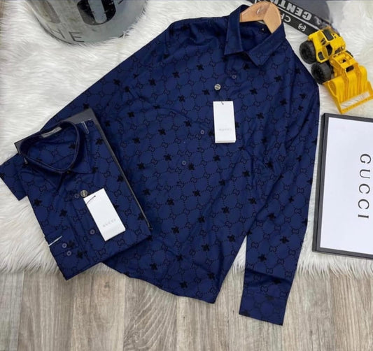 CC FLOKING SHIRTS- 2 COLOURS 2 COLOURS{ set of 8 pc ( 2 colour x 4 size )