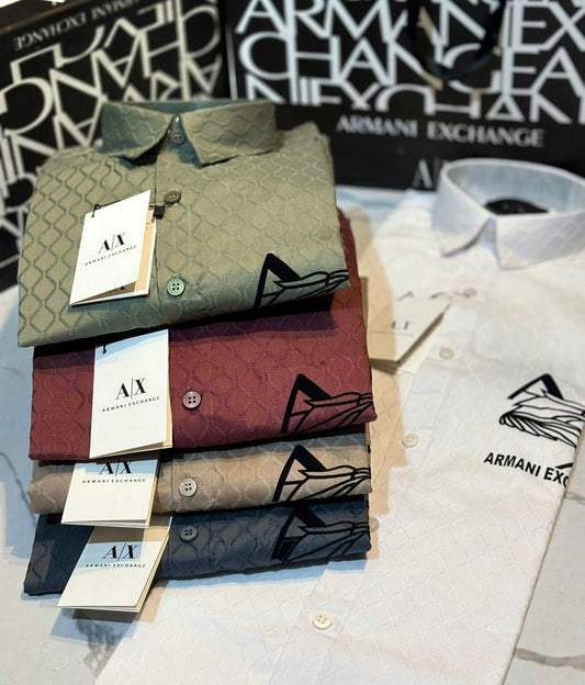 AX shirt - SET OF 4 PCS ( M L XL XXL )  x Rs.495