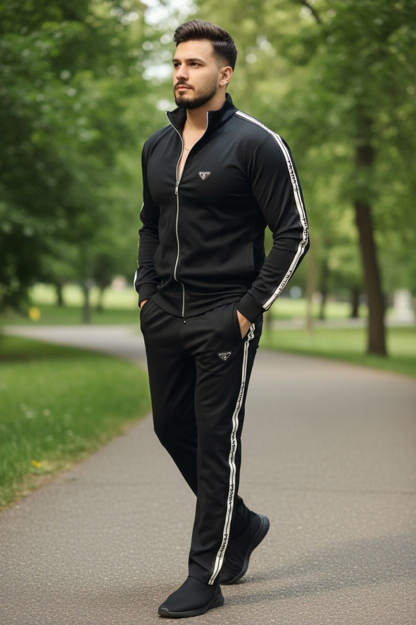 RADA STRIPES TRACKSUIT - SET OF 4 PCS ( M L XL XXL ) x Rs.1395