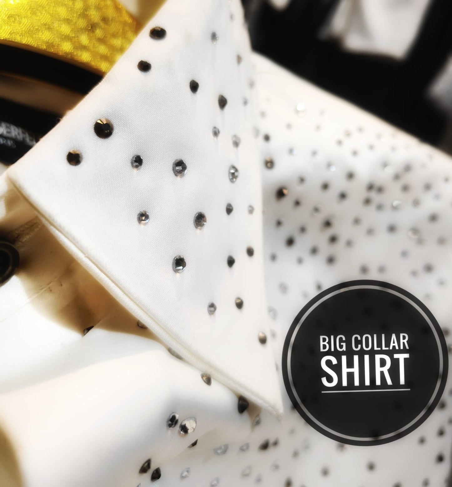 ALL STUD BIG COLLAR SHIRT - SET OF 4 PCS ( M L XL XXL ) x Rs.950