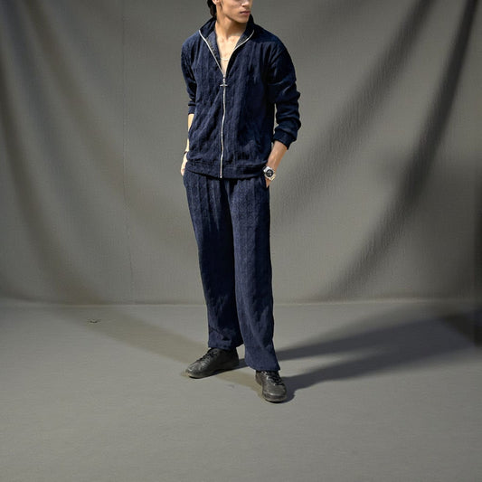 SUPER COZY TRACKSUIT - NAVY - SET OF 4 PCS ( M L XL XXL ) x Rs.1295