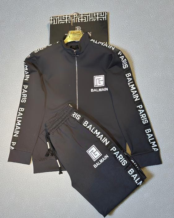 BAL NAIM Premium Tracksuit- Black- SET OF 4 PCS ( M L XL XXL ) x Rs.1395