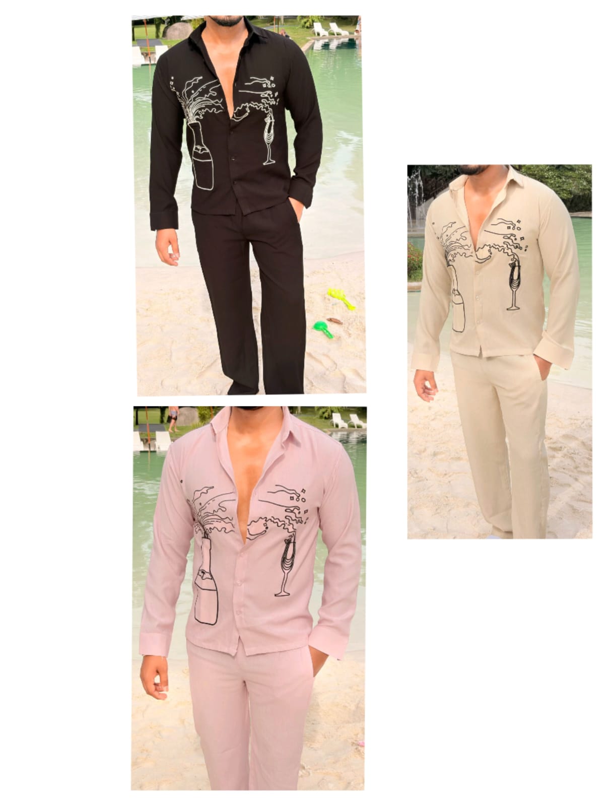 KOH SAMUI EMBROIDERY COORDSET