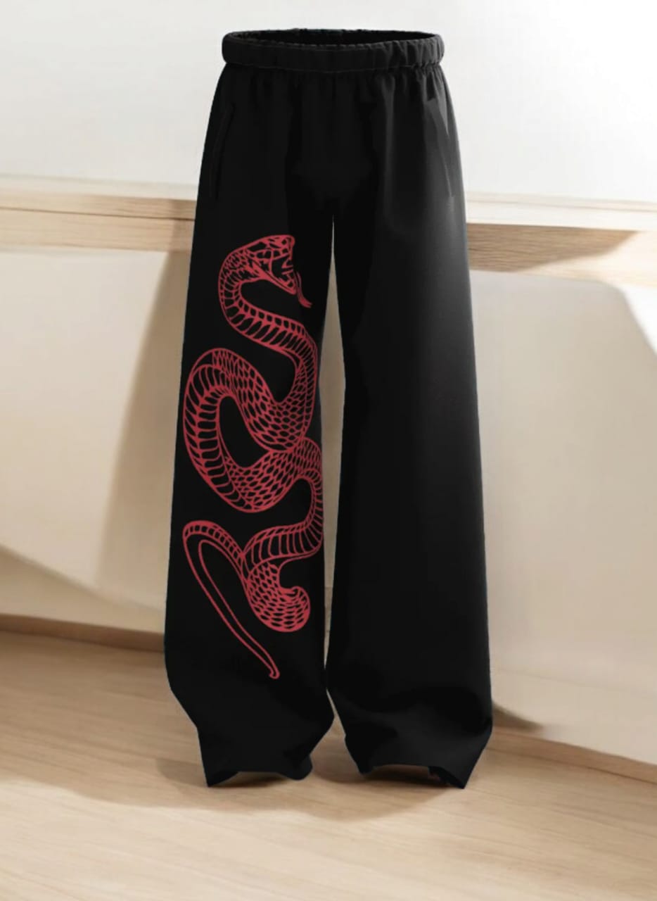 GENGI RED SNAKE TRACKPANTSset of 4 pc( 4 size )