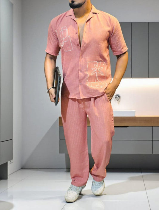 Goa Coordset - Pink{set of 4 pc( 4 size )}
