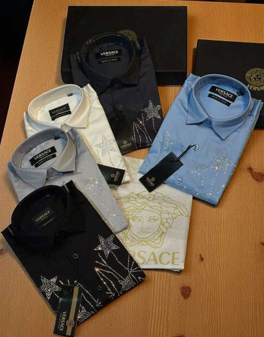 GALAXY SHIRTS- 5 COLOURS{ set of 20 pc ( 5 colour x 4 size )