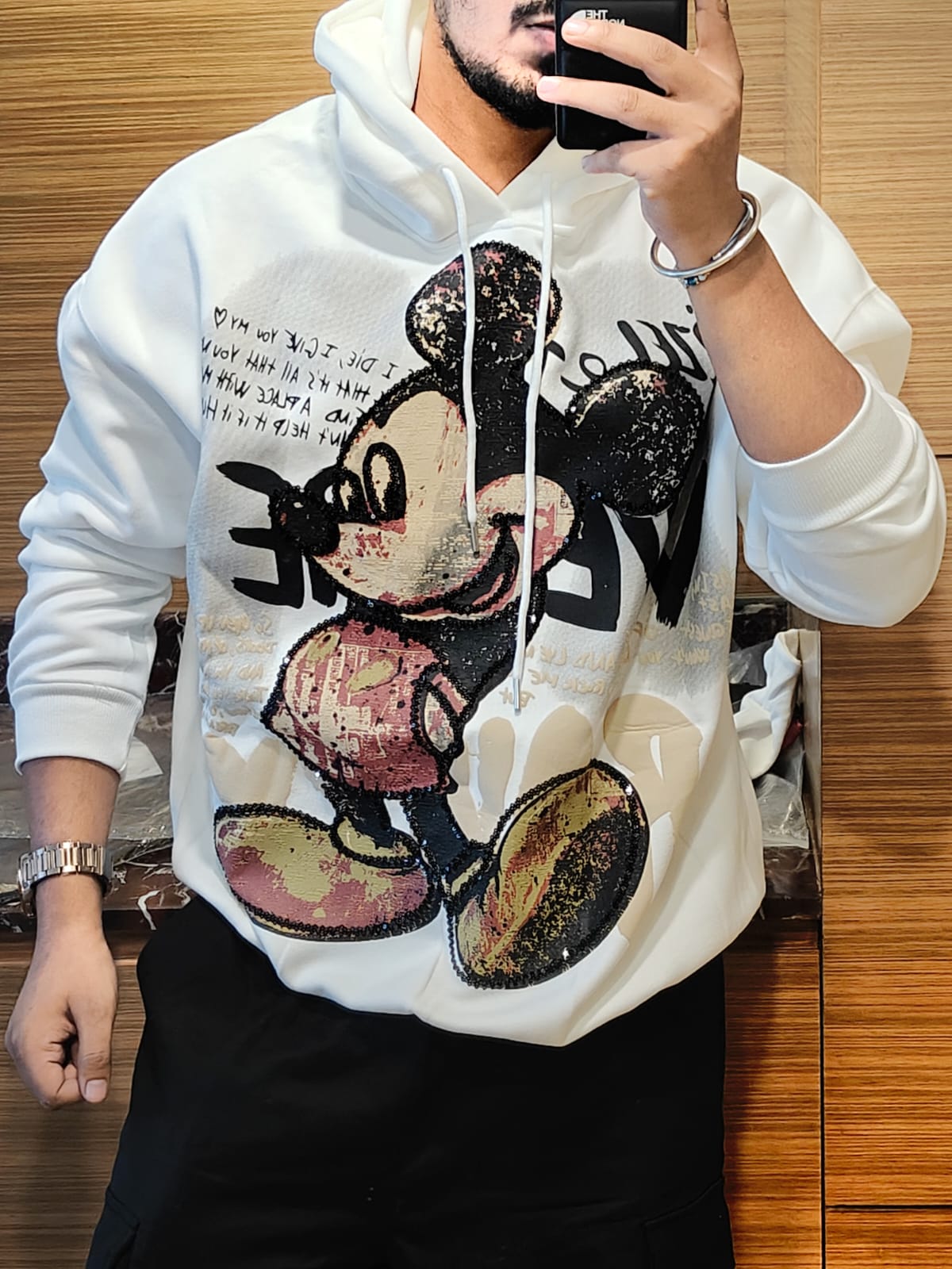 High End Painted Sweats- 7 Design{ SET OF 7 PC }