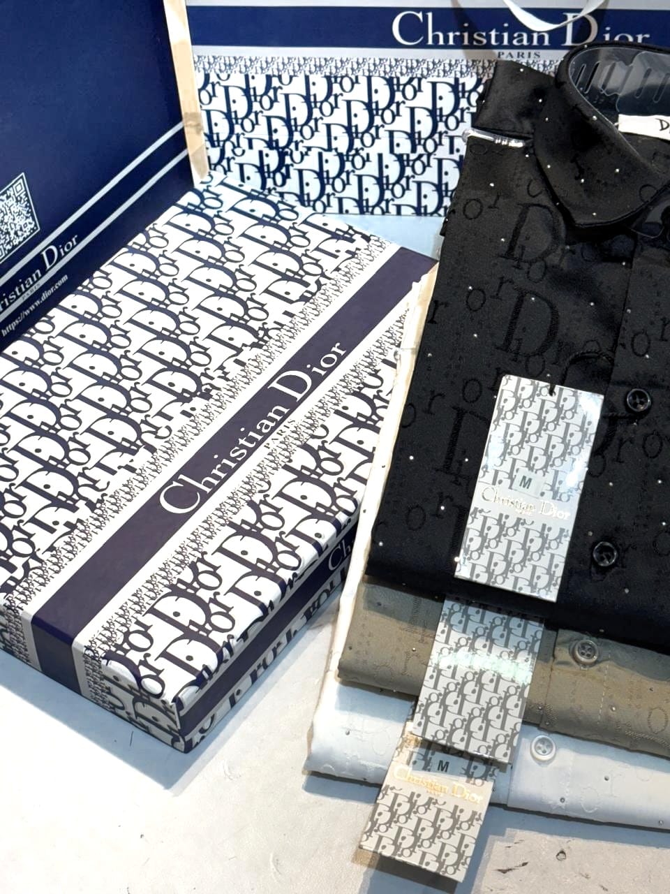 JACQUARD STONE SHIRTS ( SET OF 12 PC )