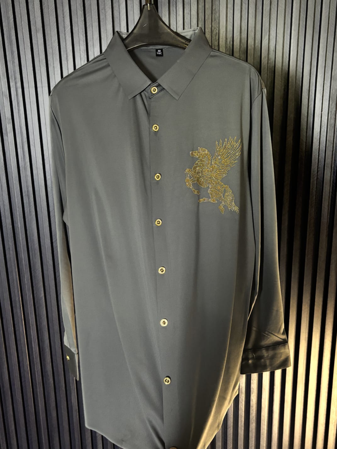 STICHLESS KNIGHT FLYING DIAMOND WORK SHIRT - SET OF 20 PCS ( M L XL XXL )  x Rs. 895