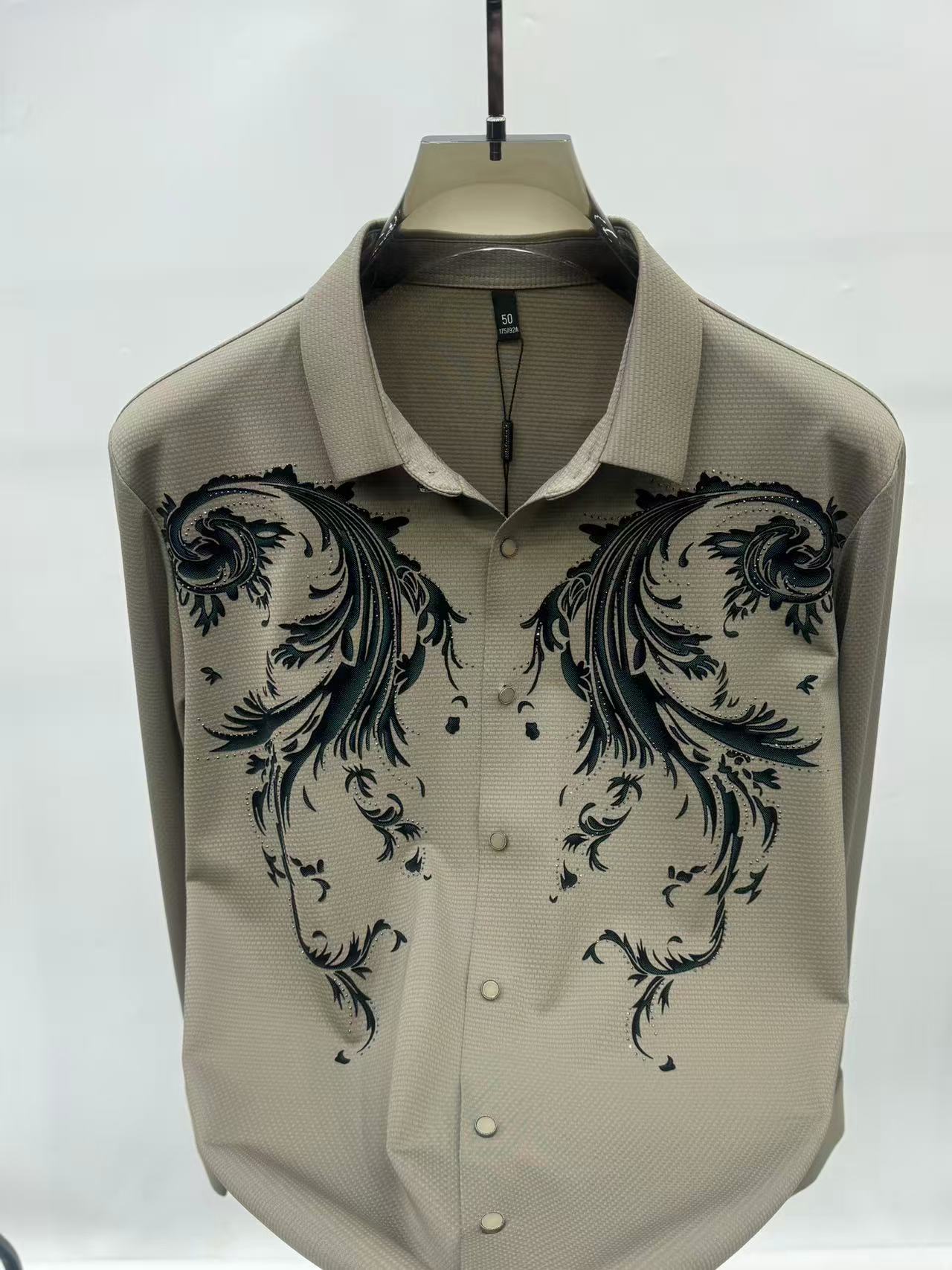 SYDNEY STICHLESS SHIRT- SET OF 8 PCS ( M L XL XXL )  x Rs. 1195