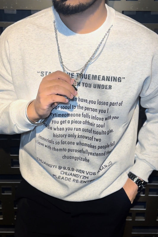 IMPORTED CHINA SWEATSHIRT - SET OF 4 PCS ( M L XL XXL ) x Rs.895