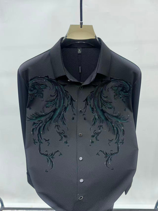 SYDNEY STICHLESS SHIRT- SET OF 8 PCS ( M L XL XXL )  x Rs. 1195