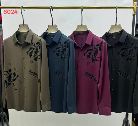 TWILIGHT STICHLESS SHIRT- SET OF 8 PCS ( M L XL XXL )  x Rs. 1195